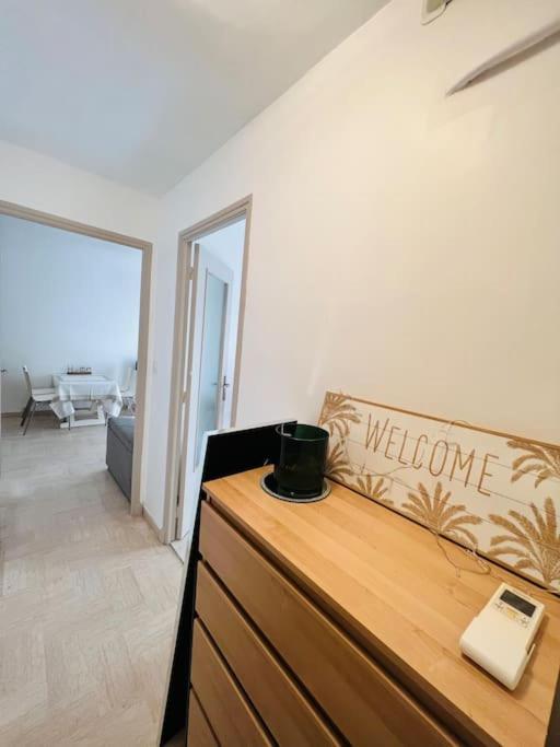 Studio 4 Couchages A 200 M De La Plage Avec Garage, Linge De Maison Et Serviettes Pour 30 Euros En Option ฌวง-เลส์-แป็งส์ ภายนอก รูปภาพ